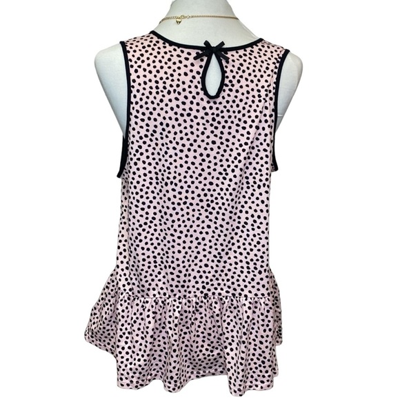 Kate Spade Polkadot Peplum Knit Sleep - Picture 3 of 6